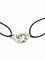 Collier DINH VAN - Collier R20 argent et cordon 58 Facettes
