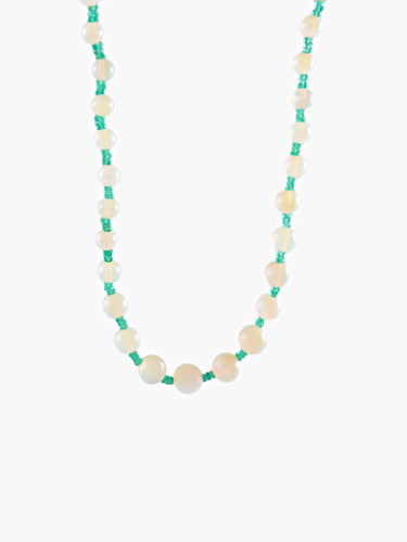 Collier Collier Opales et Emeraudes 58 Facettes 14/172