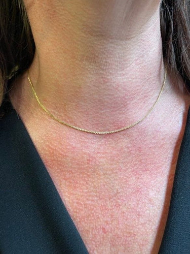 Collier CHAINE MAILLE PALMIER 58 Facettes 054271