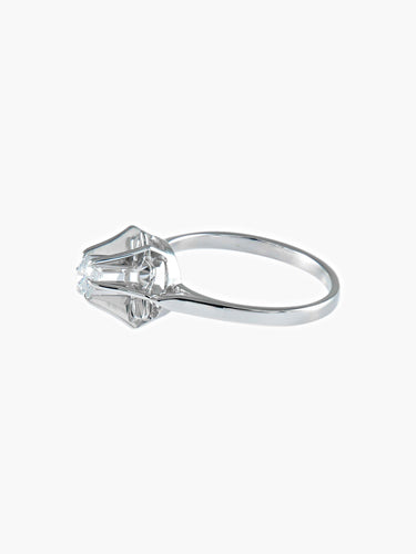Bague 52 Bague Solitaire Diamant 58 Facettes
