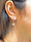Boucles d'oreilles Dormeuses en or blanc, diamants 58 Facettes