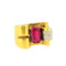 Bague Bague Tank en Or jaune 58 Facettes 20400000627