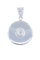 Pendentif PENDENTIF PLAQUE ROND DIAMANT 58 Facettes 055151