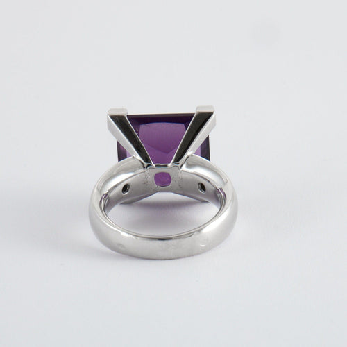 Bague 53 Bague Améthyste 58 Facettes 2.192