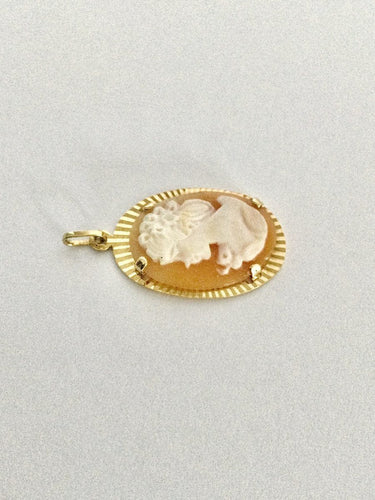 Pendentif Pendentif Camée Coquillage Or 58 Facettes