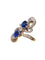 Bague 52 Bague 2 Ors Saphirs Diamants 58 Facettes