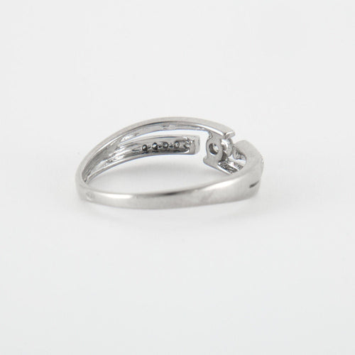 Bague 52 Bague Or blanc diamants 58 Facettes