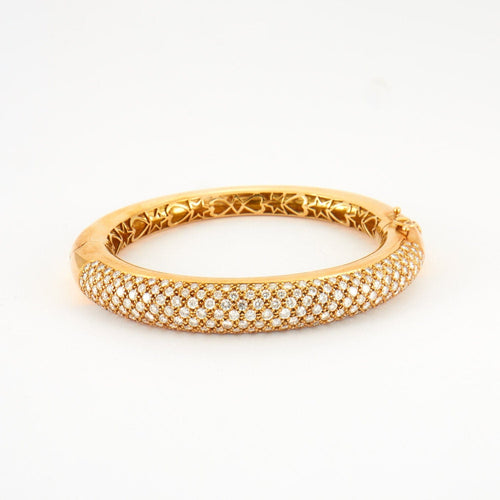 Bracelet Bracelet Or jaune pavage Diamants 58 Facettes