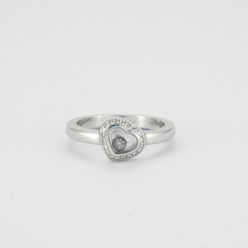 Bague 52 CHOPARD - Bague Coeur Happy diamonds 58 Facettes 8419