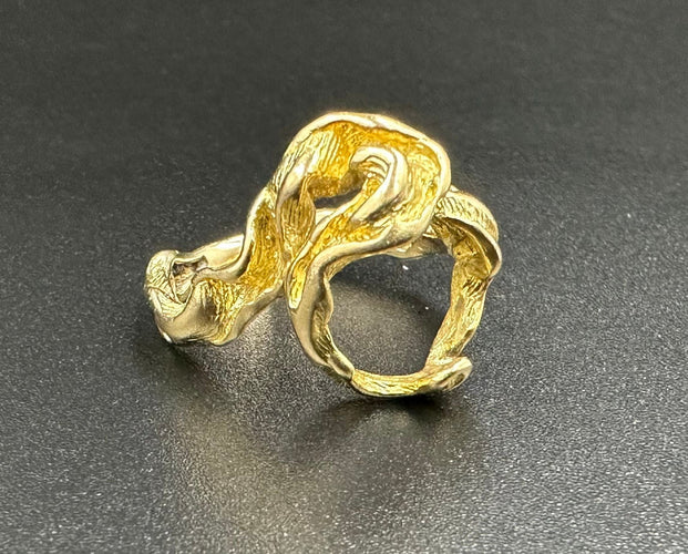 Bague GILBERT ALBERT - Bague Multi-billes Or 58 Facettes