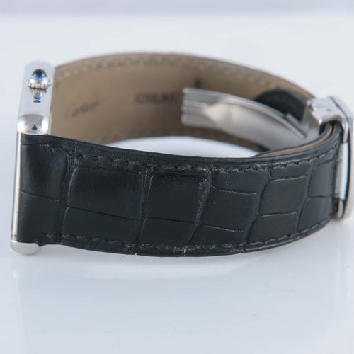 Montre CARTIER - Montre Tank solo en acier 58 Facettes