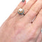Bague Bague or blanc perle et diamants 58 Facettes 2069