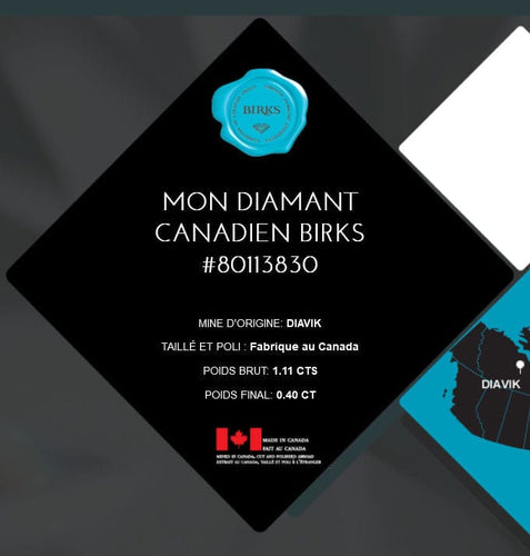 Bague Bague solitaire 0.40ct Maison BIRKS 58 Facettes 471