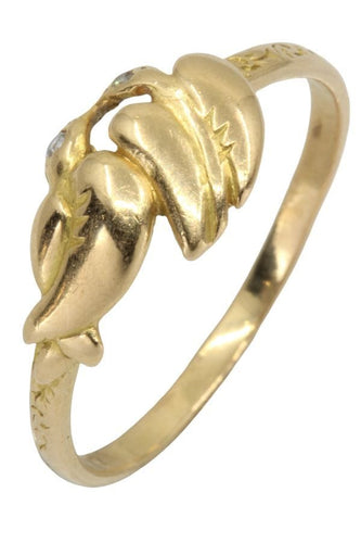 Bague 56 BAGUE MODERNE COLOMBES ET DIAMANTS 58 Facettes 048471