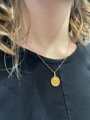 Pendentif MÉDAILLE CHRIST SIGNÉE GRUN 58 Facettes 056791