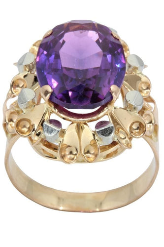 Bague BAGUE MODERNE SAPHIR VIOLET 58 Facettes 044551