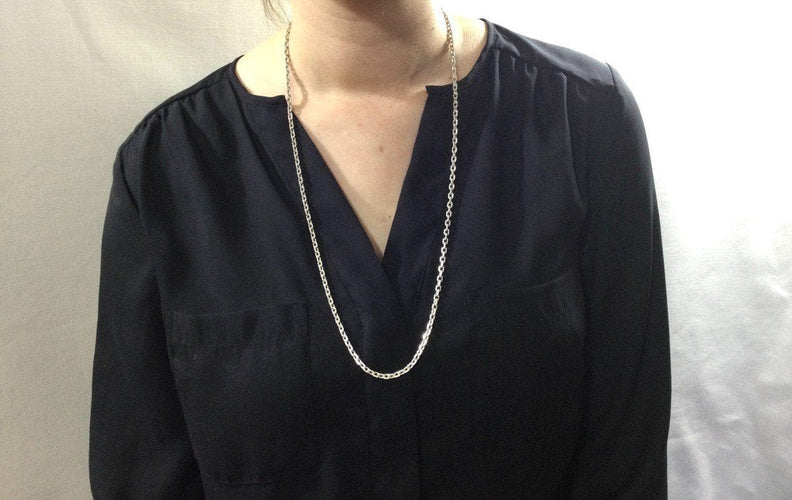 Collier HERMES - Chaîne En Argent 58 Facettes