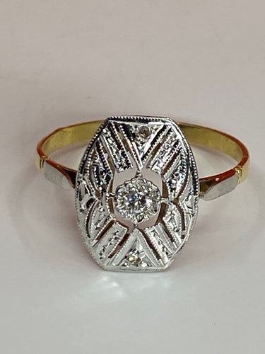 Bague 52 Bague 2 Ors, diamants 58 Facettes