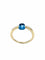 Bague POMELLATO - Bague M'ama Non M'ama topaze bleue 58 Facettes