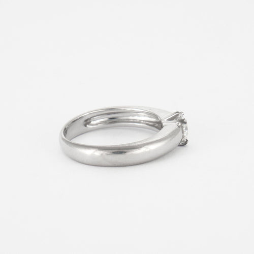 Bague 54 MAUBOUSSIN - Bague Solitaire Diamant 0.56ct 58 Facettes