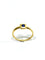 Bague 54 Bague Or jaune Saphir 58 Facettes
