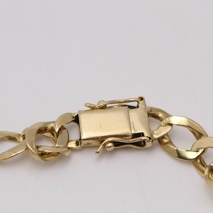 Bracelet Bracelet bilbao semi-creux en or jaune 58 Facettes E359837