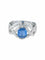Bague 54 BAGUE OR BLANC SAPHIR ET DIAMANTS 58 Facettes 418 50066