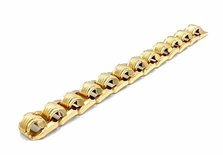 Bracelet Bracelet Tank or rose 18K 58 Facettes