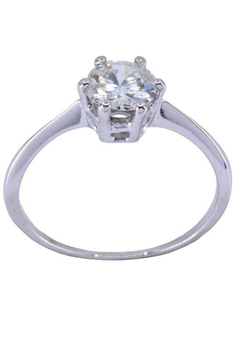 Bague 56 BAGUE SOLITAIRE DIAMANT 0.90 CARAT 58 Facettes 071751