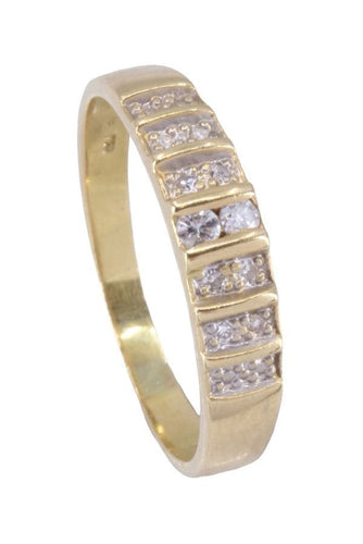 Bague 57 BAGUE JONC DIAMANTÉ 58 Facettes 080351