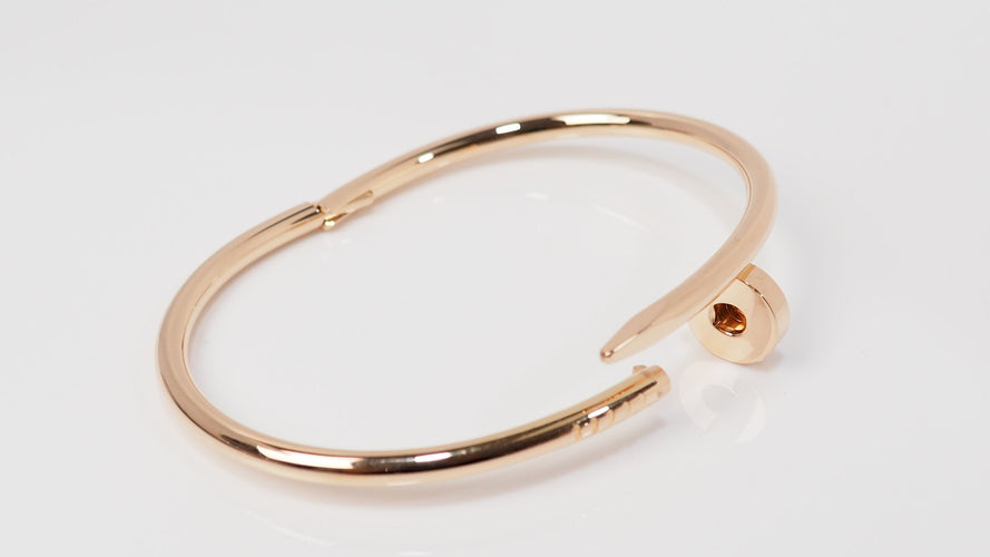 Bracelet 17cm CARTIER - Bracelet Juste un clou Or rose 58 Facettes 32499