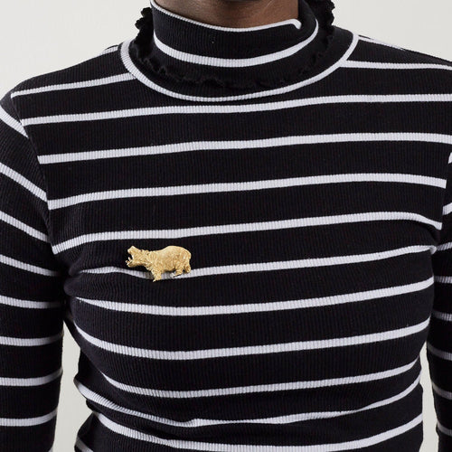 Broche TIFFANY & CO – Broche Hippopotame 58 Facettes