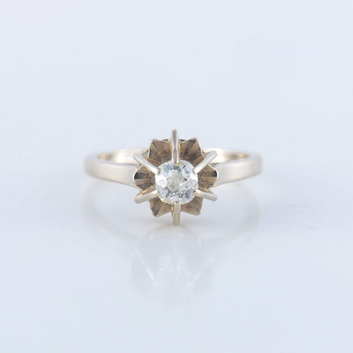 Bague 51.5 Bague Solitaire Diamant 0.50ct 58 Facettes JE104