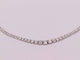 Collier Collier tennis or blanc 58 Facettes NECK379