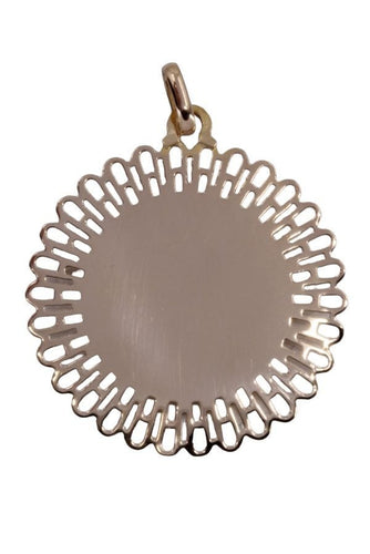Pendentif MÉDAILLE VIERGE SIGNÉE DROPSY 58 Facettes 059071