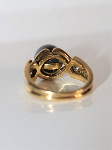 Bague 53 Bague Perle De Tahiti Et Diamants 58 Facettes 502