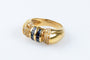Bague 51 Bague saphir diamant en or massif 58 Facettes 111.87942-B3