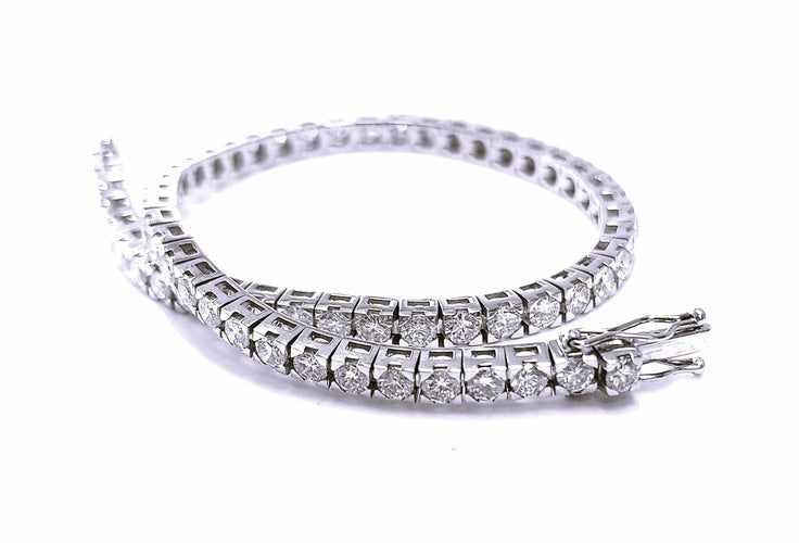 Bracelet Bracelet tennis rivière 60 diamants 58 Facettes Riv.FA.15