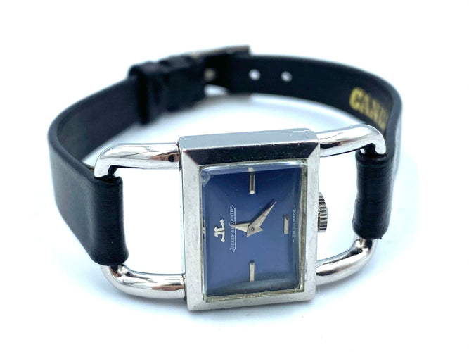 Montre Montre Jeager-LeCoultre Étrier acier vintage 58 Facettes