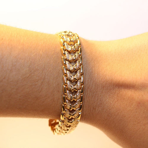 Bracelet Bracelet souple Or jaune 58 Facettes 11558B
