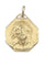 Pendentif Médaille Christ or jaune  Emile Monier 58 Facettes 082491