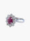 Bague 52 Bague Pompadour Rubis Diamants 58 Facettes