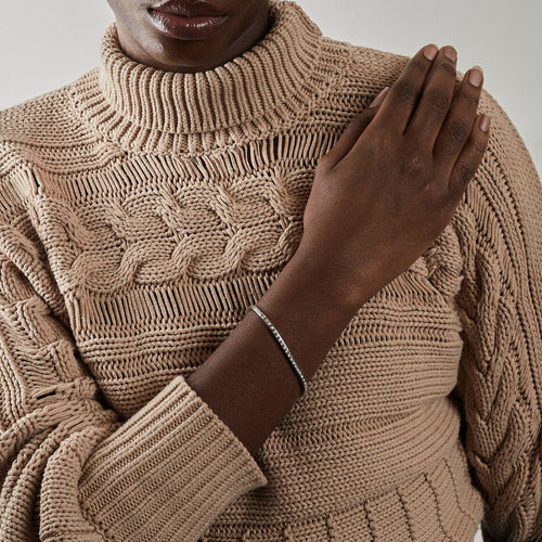 Bracelet CARTIER – Bracelet Lanière Diamants 58 Facettes