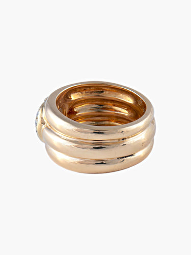 Bague Bague Chopard Happy Diamonds 58 Facettes