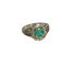 Bague 51 BAGUE ANCIENNE EMERAUDE ET DIAMANTS 58 Facettes