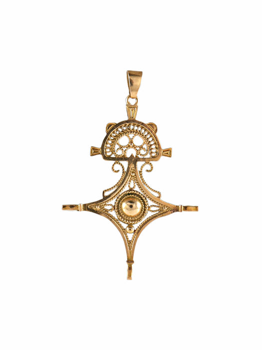 Pendentif Croix du Sud Or Jaune 58 Facettes