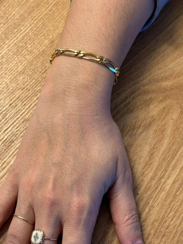 Bracelet Bracelet Or jaune Maille Cheval 58 Facettes