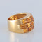 Bague 55 POIRAY - Bague en or et citrines 58 Facettes