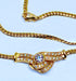 Collier Collier motif central diamants 58 Facettes AB233