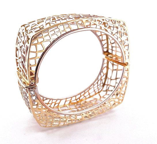 Bracelet Bracelet jonc ajouré Or 58 Facettes